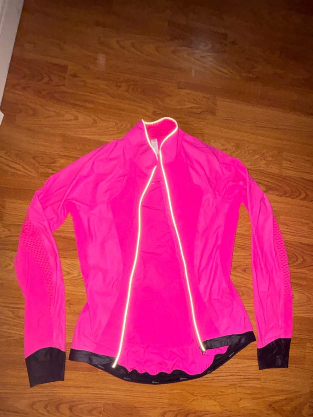 lululemon athletica Hot Pink Lightweight Zip Jacket
